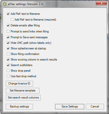 emailfilingoptions